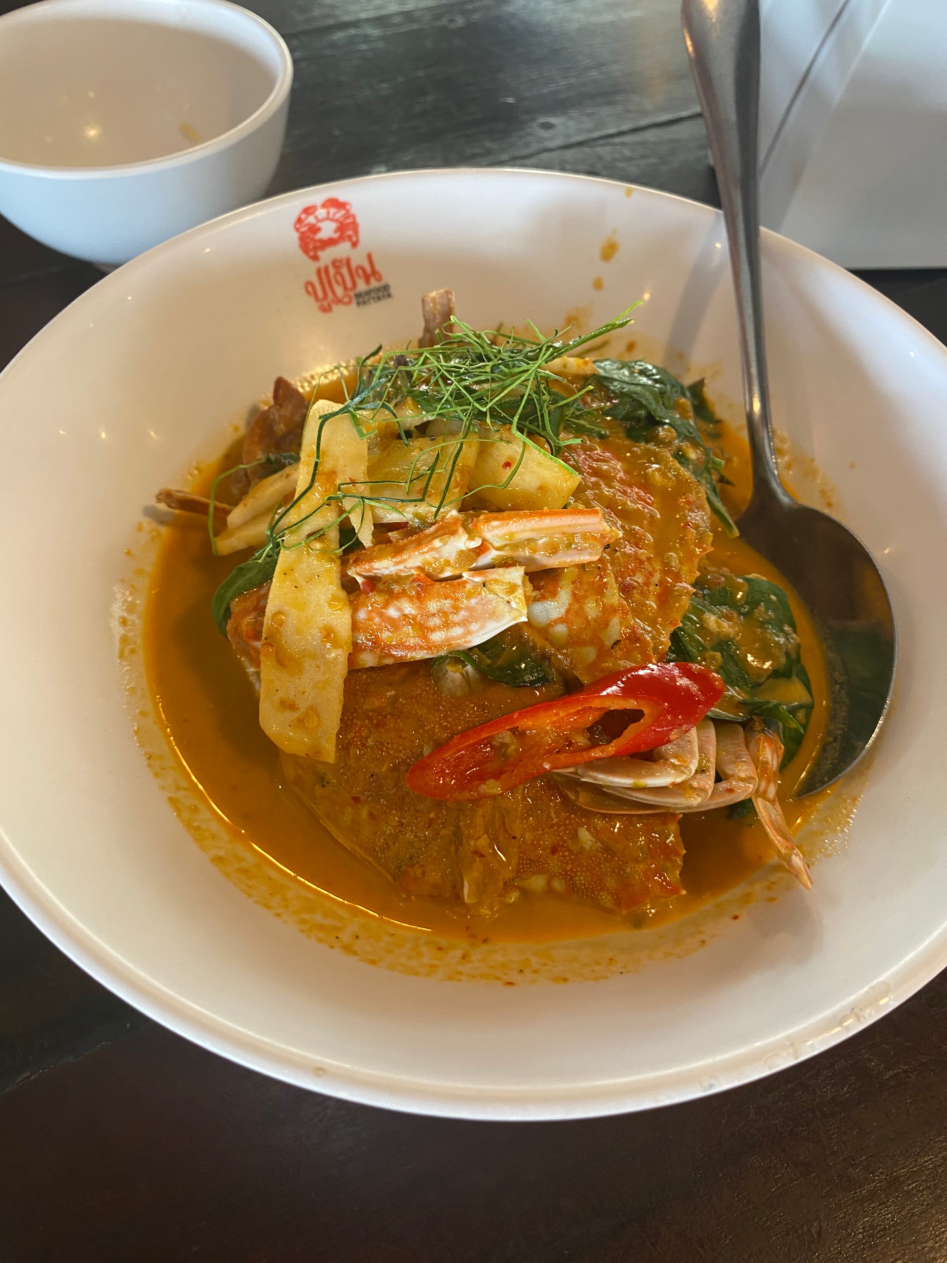 食事中に残した一枚