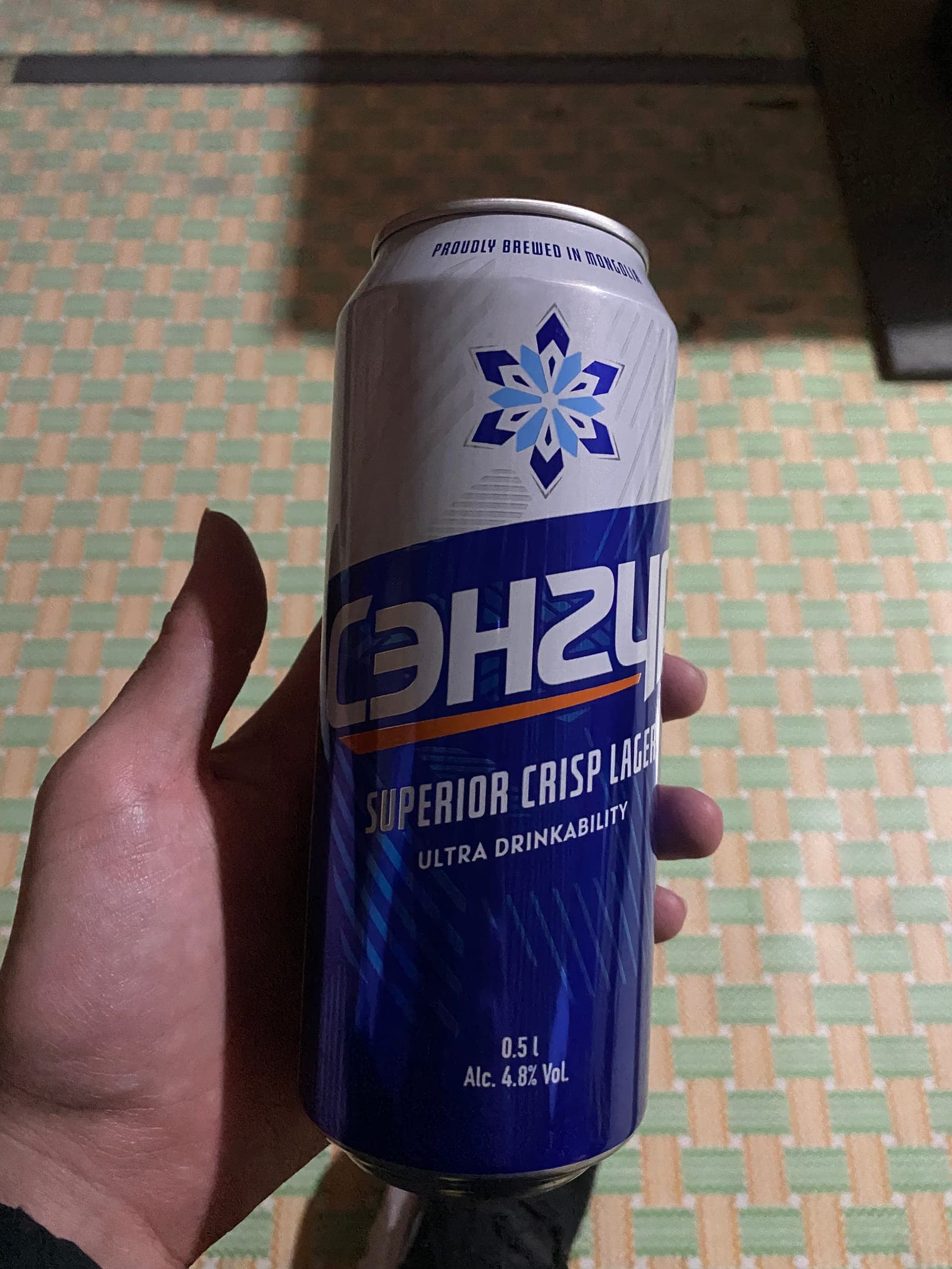 モンゴルのビール
