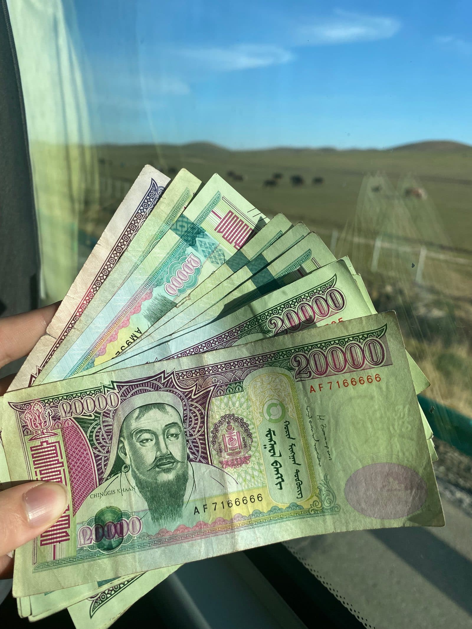 現地通貨トゥグルグ